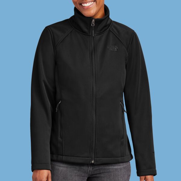 Women's Chest Logo Ridgewall Soft Shell Jacket Thumbnail