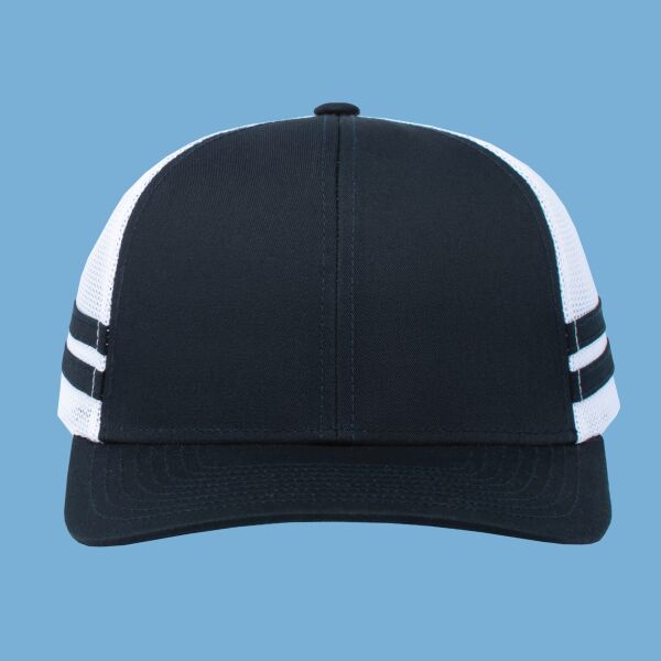 Low-Profile Stripe Trucker Cap Thumbnail