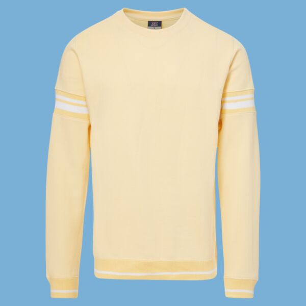Donovan Striped Crewneck Sweatshirt Thumbnail