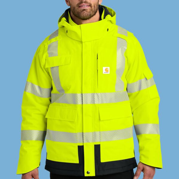 Ansi 107 Class 3 Waterproof Heavyweight Insulated Jacket Thumbnail