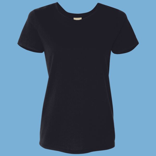 Women's USA-Made Fine Jersey T-Shirt Thumbnail