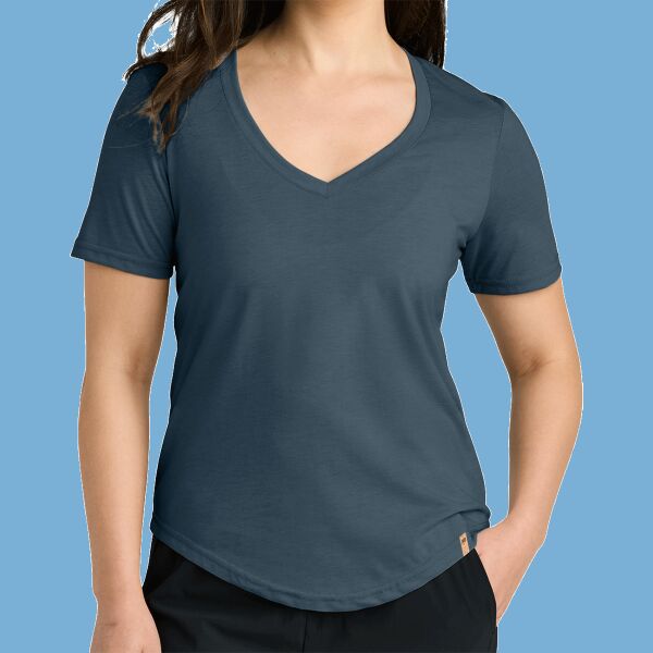 Women's TreeBlend V Neck T Shirt Thumbnail
