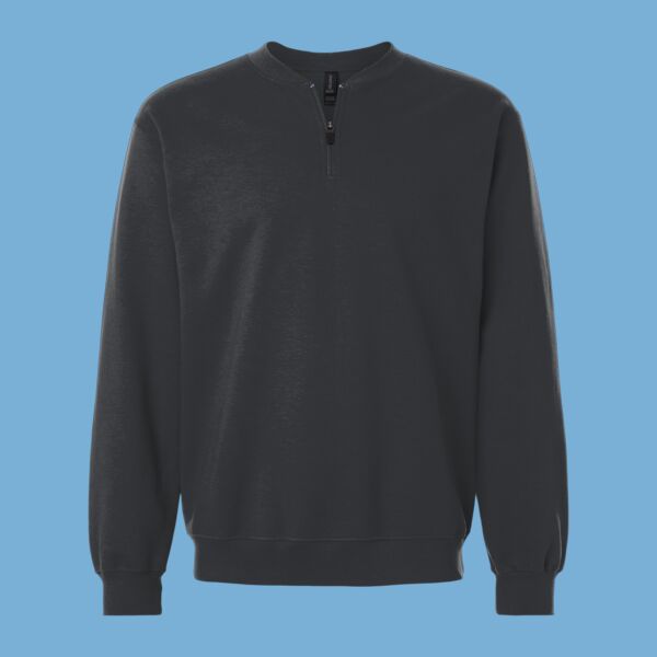 Softstyle® Midweight 1/4 Zip Sweatshirt Thumbnail