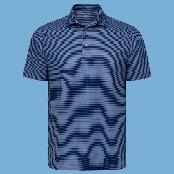 Aiken Striped Polo Thumbnail
