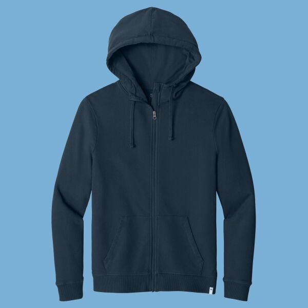 Organic Cotton Fleece Full Zip Hoodie Thumbnail