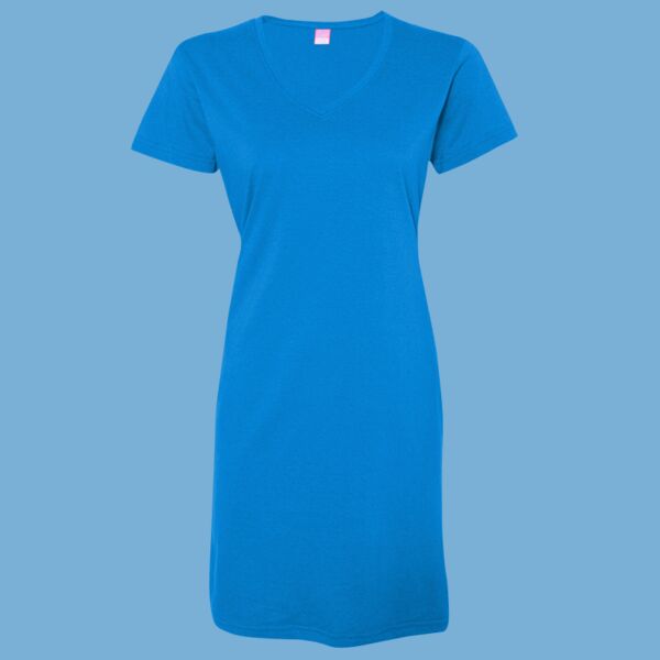 Women's Fine Jersey V-Neck Coverup Thumbnail