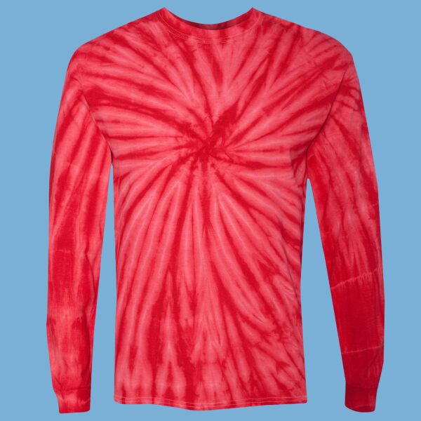Cyclone Pinwheel Tie-Dyed Long Sleeve T-Shirt Thumbnail