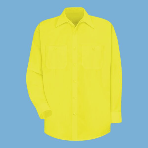 Enhanced Visibility Long Sleeve Work Shirt Thumbnail