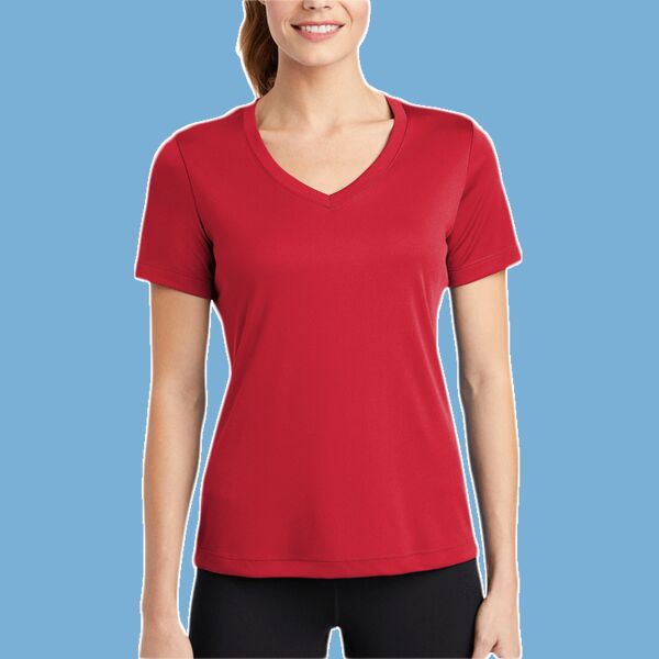 Women's PosiCharge ® Competitor V Neck Tee Thumbnail