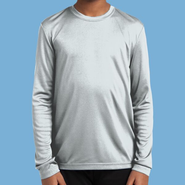Youth Long Sleeve PosiCharge ® Competitor Tee Thumbnail