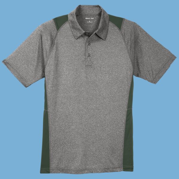 Heather Colorblock Contender Polo Thumbnail