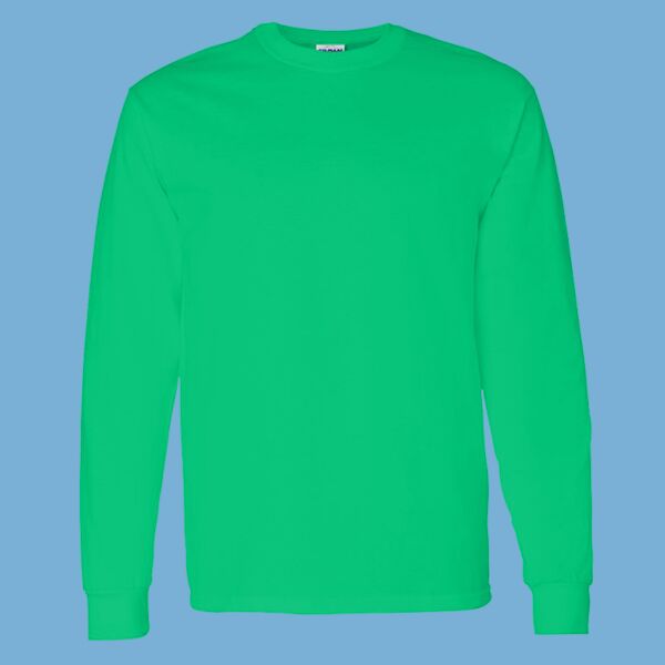 Heavy Cotton 100% Cotton Long Sleeve T Shirt Thumbnail