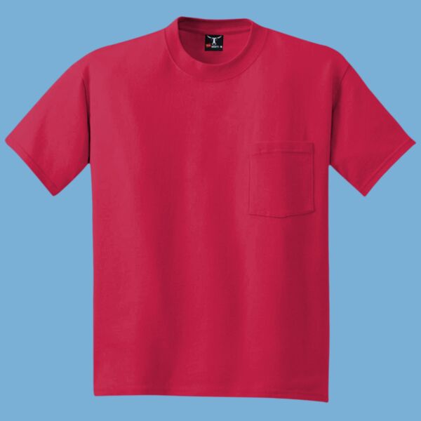 Beefy T ® 100% Cotton T Shirt with Pocket Thumbnail