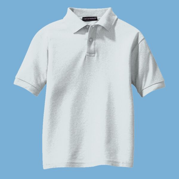Youth Silk Touch Polo Thumbnail