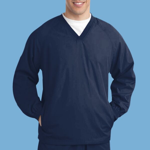 V Neck Raglan Wind Shirt Thumbnail