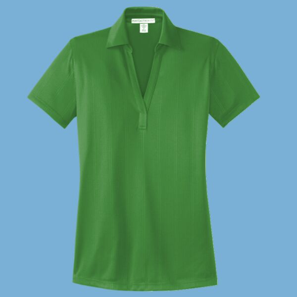 Women's Performance Fine Jacquard Polo Thumbnail