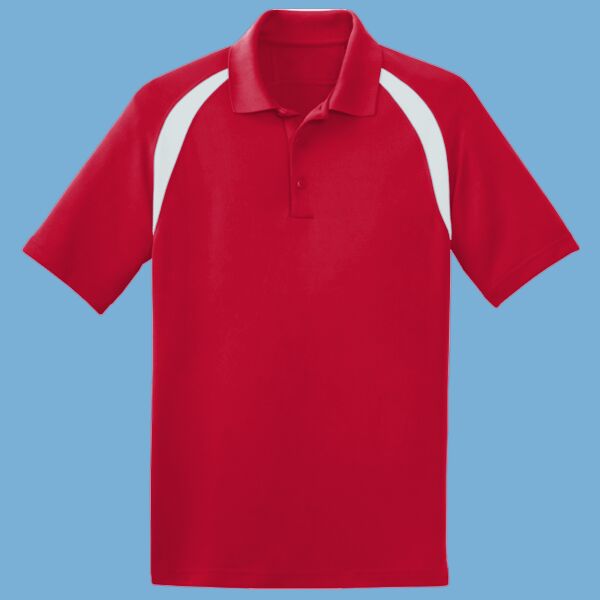 Dry Zone ® Colorblock Raglan Polo Thumbnail