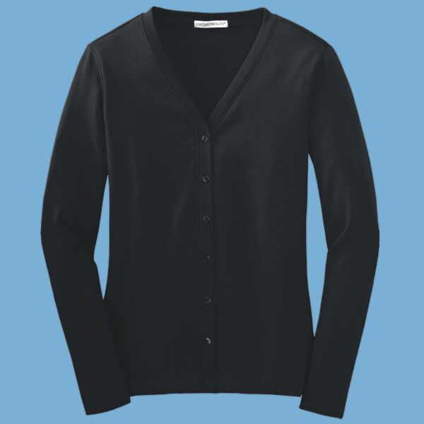 Women's Modern Stretch Cotton Cardigan Thumbnail