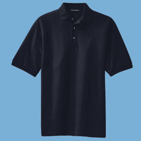 Tall Heavyweight Cotton Pique Polo Thumbnail