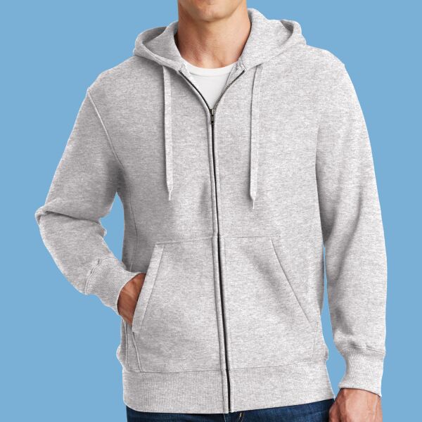 Super Heavyweight Full Zip Hooded Sweatshirt Thumbnail