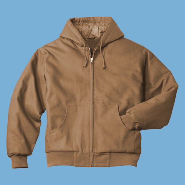 Duck Cloth Hooded Work Jacket Thumbnail