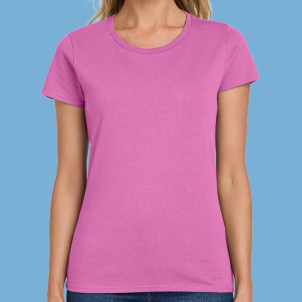 Women's Heavy Cotton 100% Cotton T Shirt Thumbnail