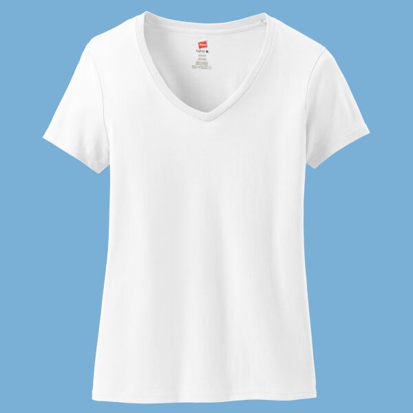 Women's Perfect T Cotton V Neck T Shirt Thumbnail