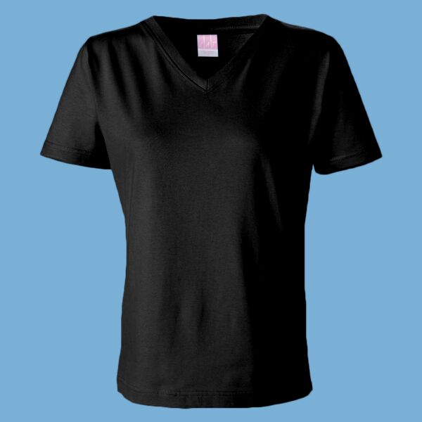 Women's Premium Jersey V-Neck Tee Thumbnail