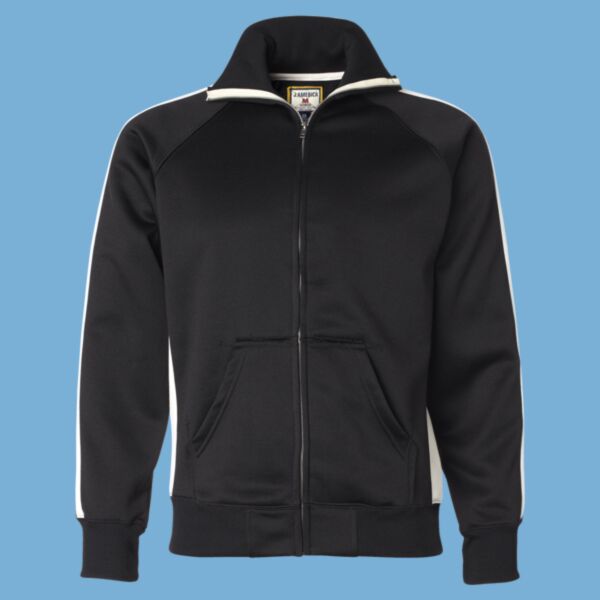 Vintage Polyester Fleece Track Jacket Thumbnail