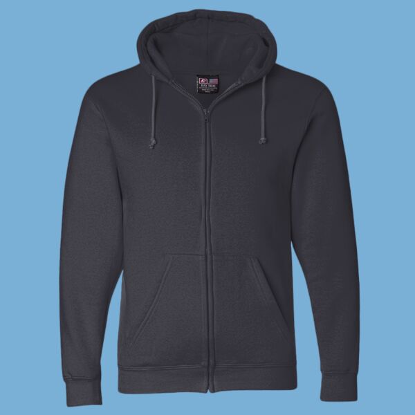 USA-Made Full-Zip Hooded Sweatshirt Thumbnail