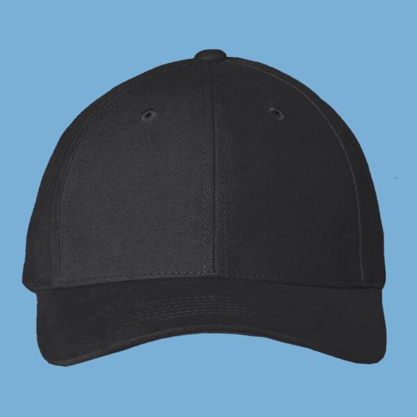 Heavy Brushed Twill Structured Cap Thumbnail