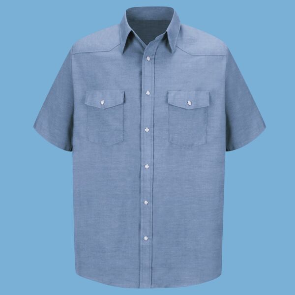 Deluxe Western Style Short Sleeve Shirt Thumbnail