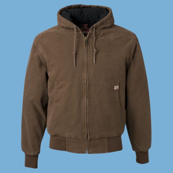 Cheyenne Boulder Cloth™ Hooded Jacket with Tricot Quilt Lining Tall Sizes Thumbnail