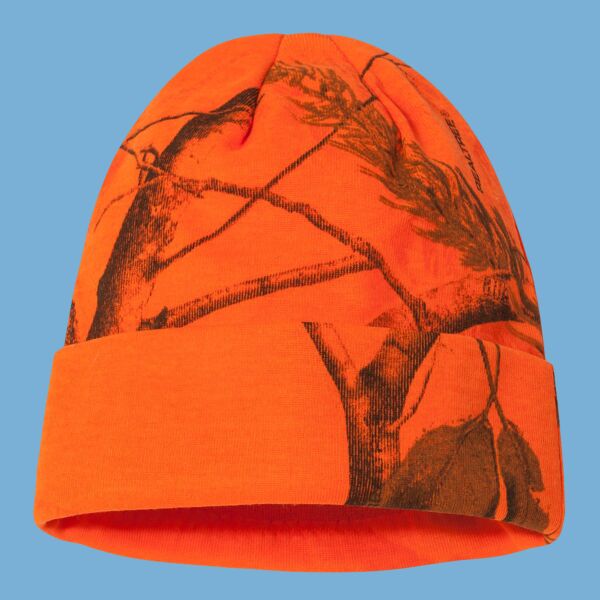 12" Licensed Camo Cuffed Beanie Thumbnail