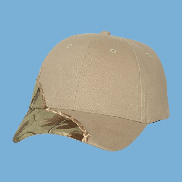 Licensed Camo with Barbed Wire Embroidery Cap Thumbnail