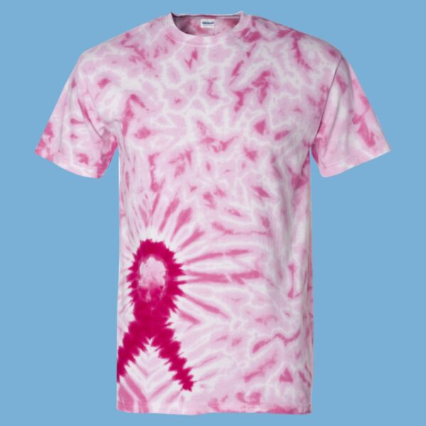 Awareness Ribbon Tie-Dyed T-Shirt Thumbnail