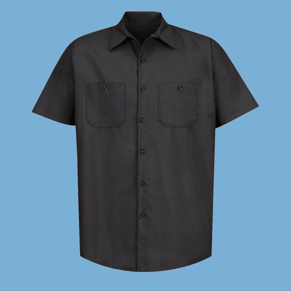 Industrial Short Sleeve Work Shirt Thumbnail