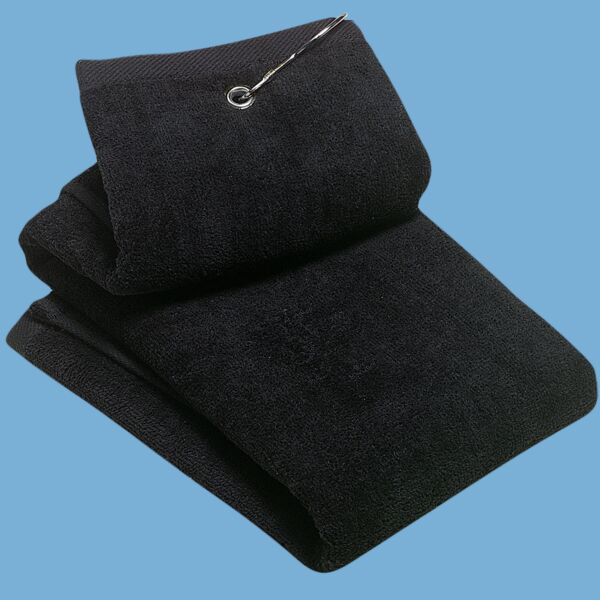 Grommeted Tri Fold Golf Towel Thumbnail