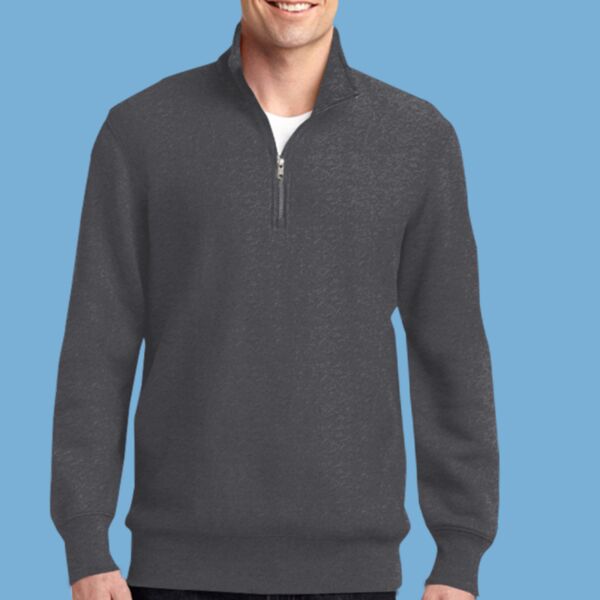 Super Heavyweight 1/4 Zip Pullover Sweatshirt Thumbnail