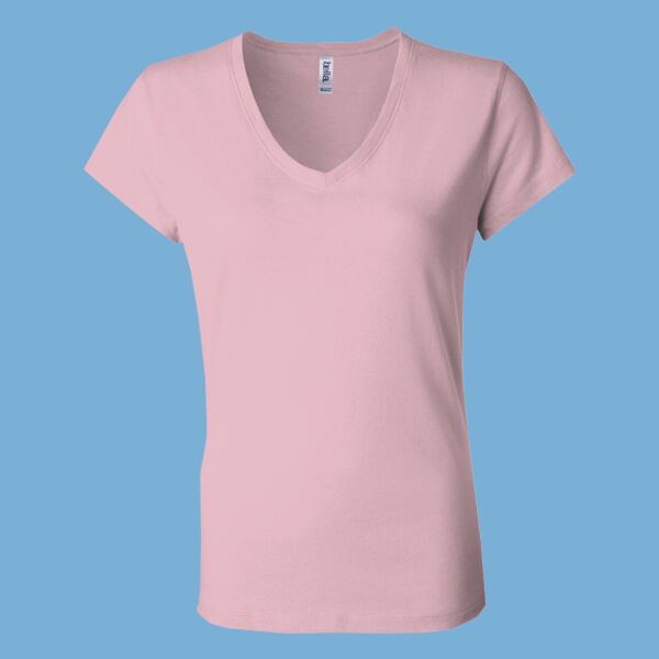 Women’s Jersey V-Neck Tee Thumbnail