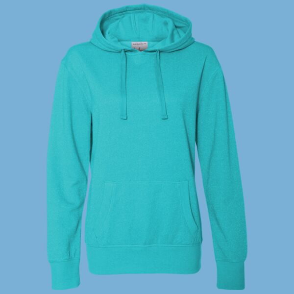 Women’s Glitter French Terry Hooded Sweatshirt Thumbnail