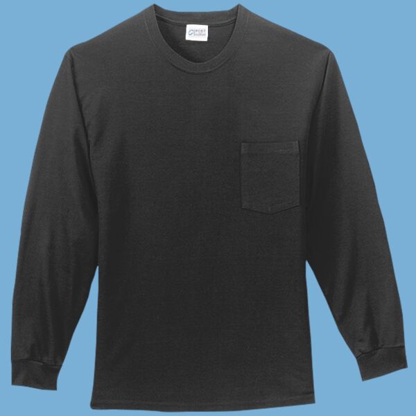 Tall Long Sleeve Essential Pocket Tee Thumbnail