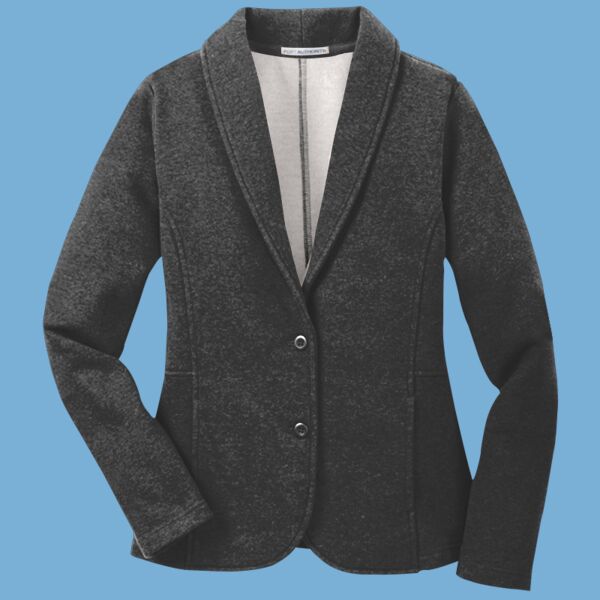Women's Fleece Blazer Thumbnail