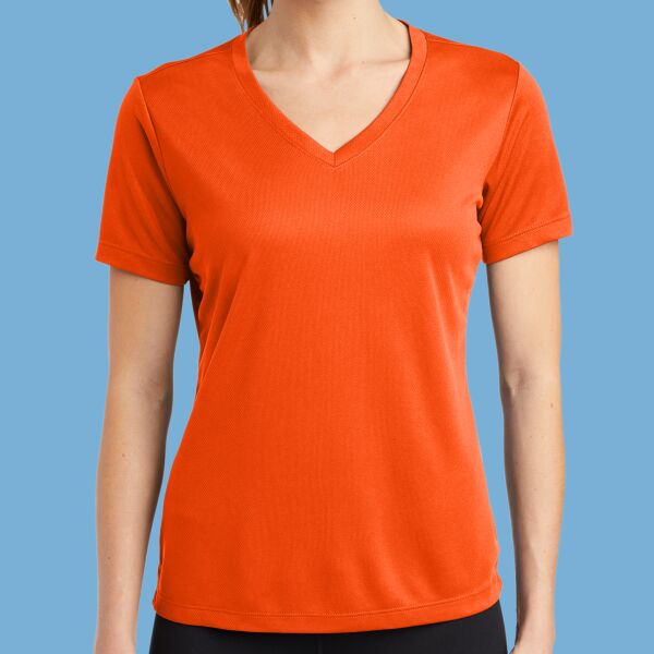 Women's PosiCharge ® RacerMesh ® V Neck Tee Thumbnail