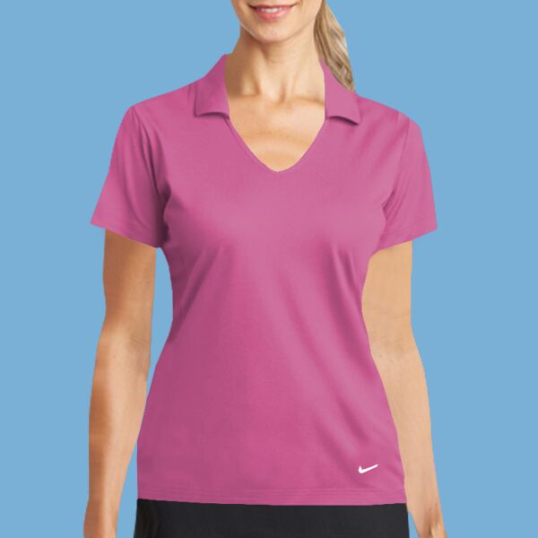 Women's Dri FIT Vertical Mesh Polo Thumbnail
