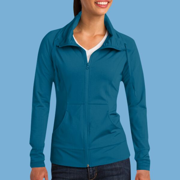 Women's Sport Wick ® Stretch Full Zip Jacket Thumbnail