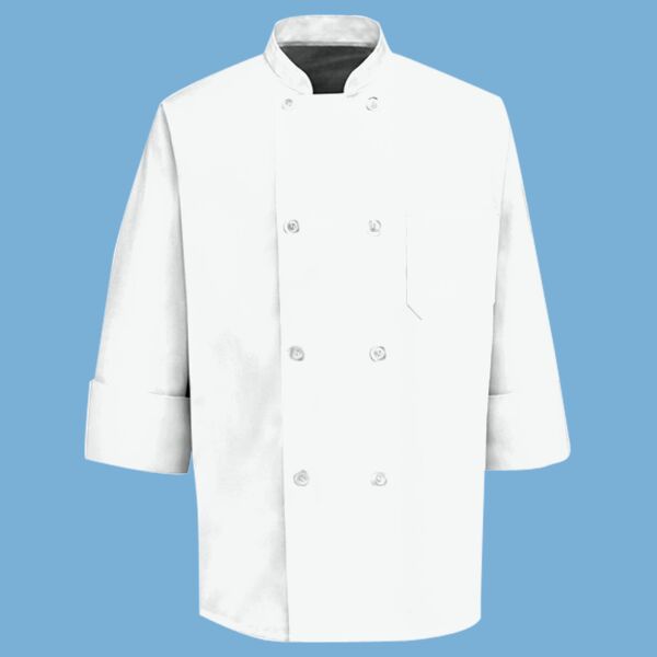 Eight Pearl Button Chef Coat Thumbnail