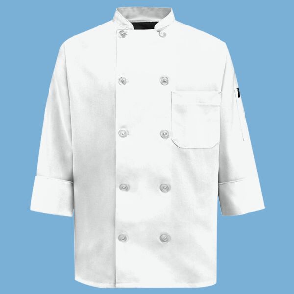 Women's Ten Button Chef Coat Thumbnail