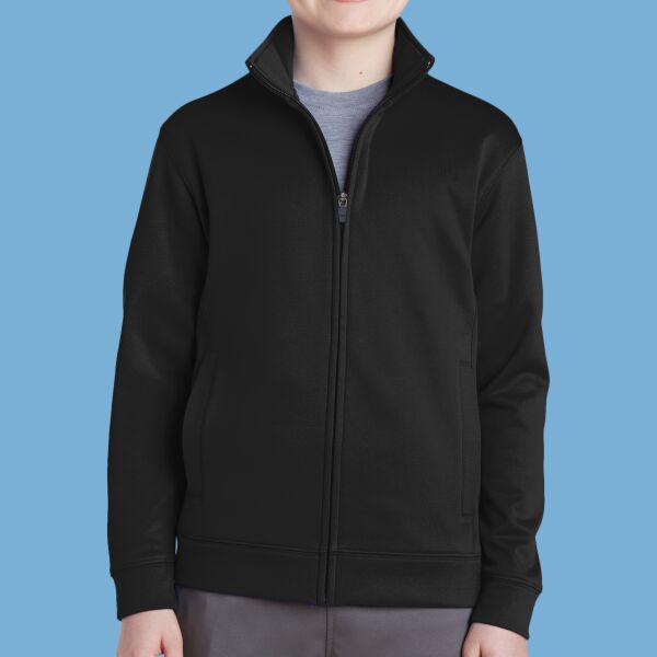 Youth Sport Wick ® Fleece Full Zip Jacket Thumbnail