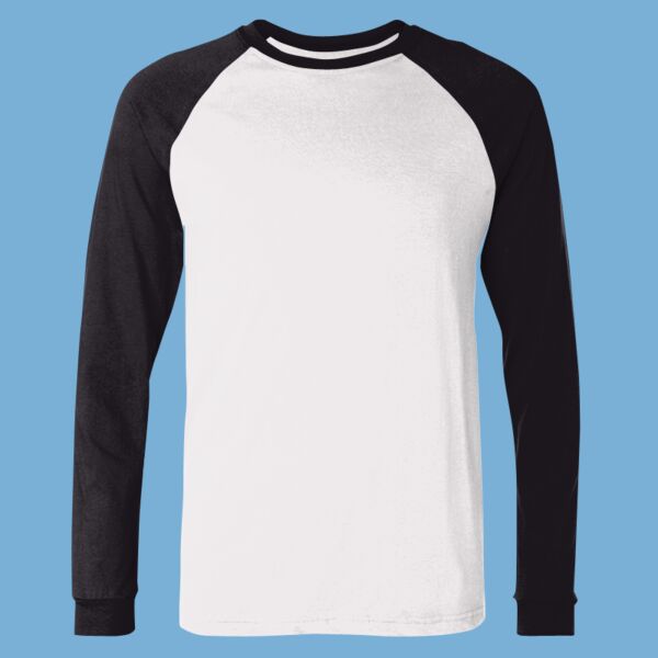 Long Sleeve Jersey Baseball Tee Thumbnail